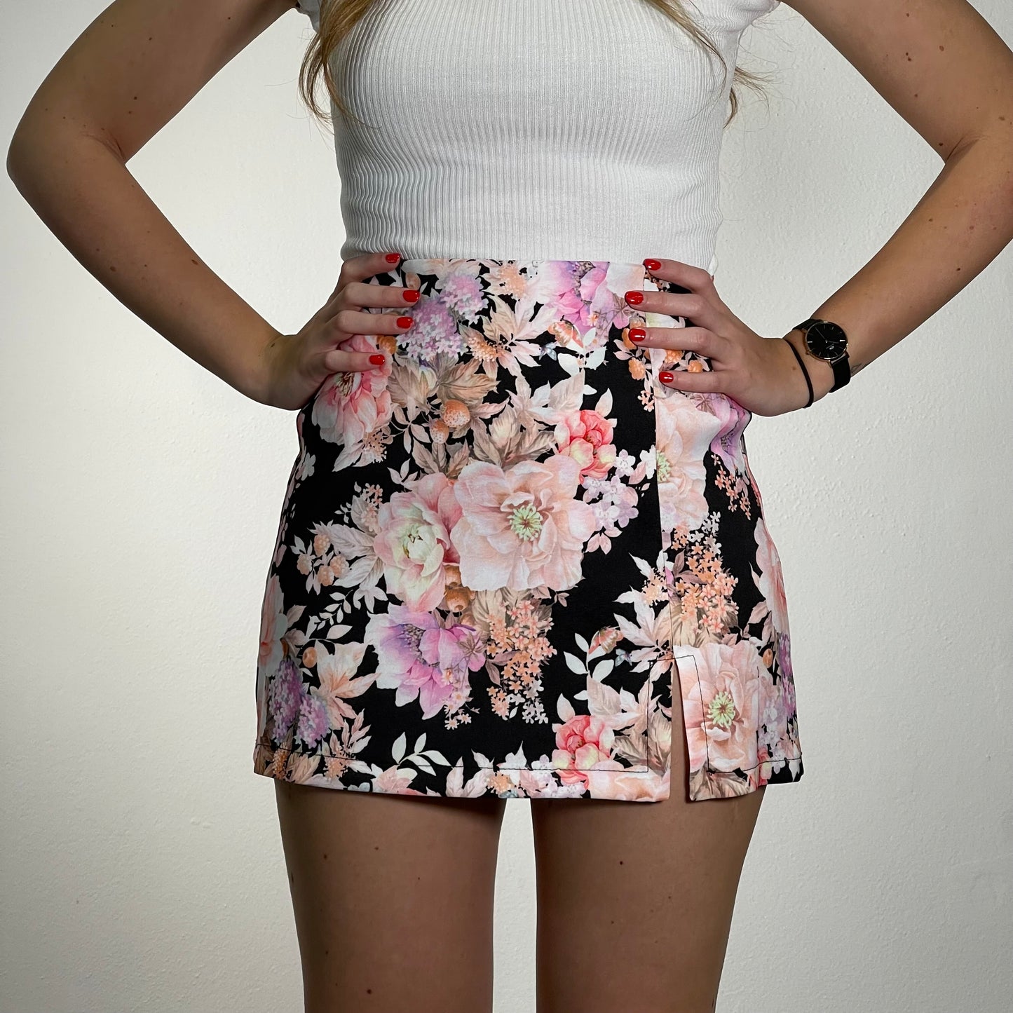 Gonna Short Fiori