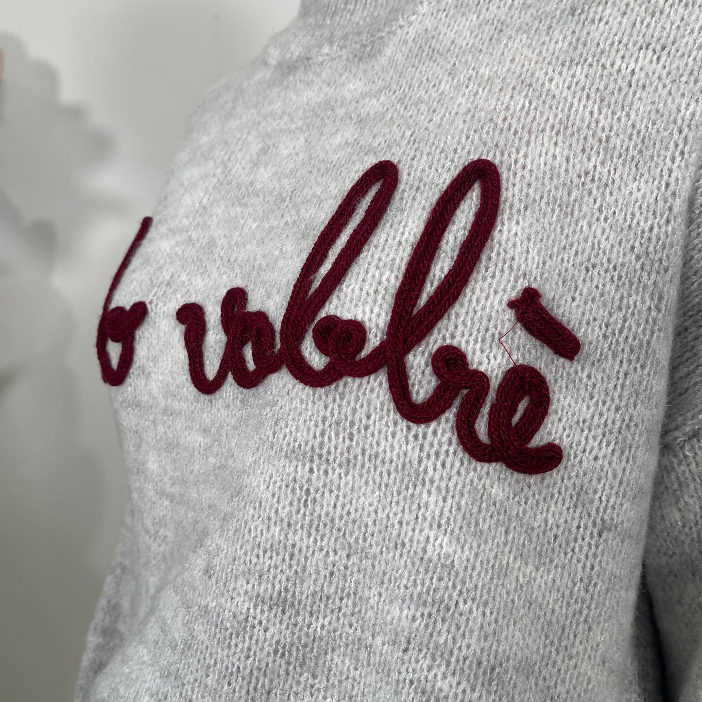 Maglione "No vabbè"