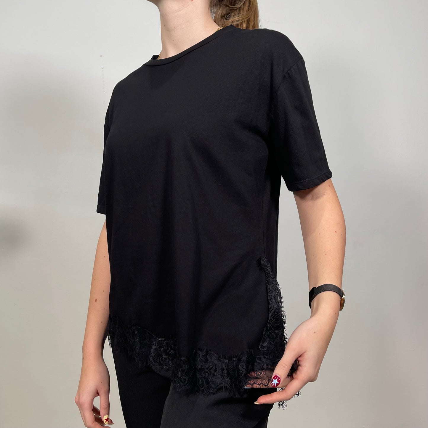 Maglia con pizzo