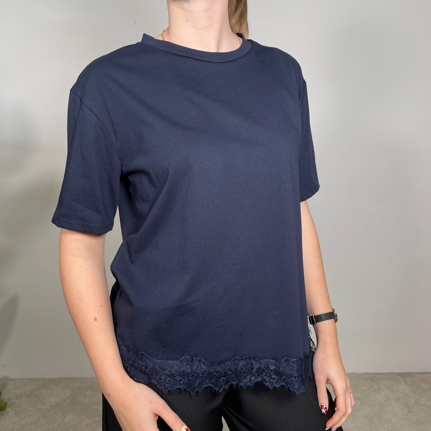 Maglia con pizzo
